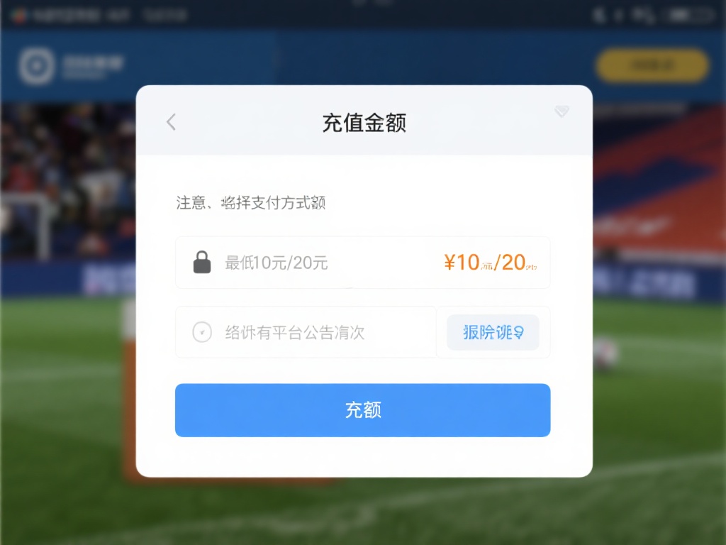 输入充值金额
在选择支付方式后，系统会提示你输入