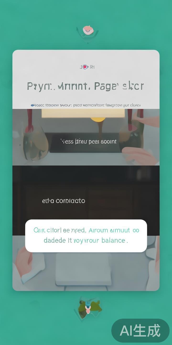完成支付操作
按照提示完成支付步骤，例如输入支付